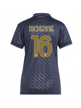 Juventus Weston McKennie #16 Ausweichtrikot für Frauen 2024-25 Kurzarm